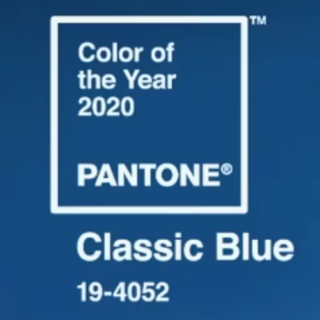 2020年の色は「クラシックブルー」とパントン（Pantone）が発表